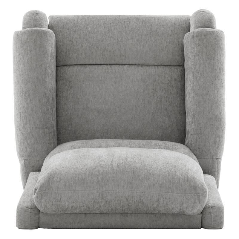 Christopher Knight Home - Solara Upholstered Swivel Rocker Recliner Chair with Massage and Side Storage Pocket