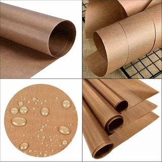 3 Pcs Teflon Transfer Sheets for Heat Press Non-Stick - Bronze 3 Pcs