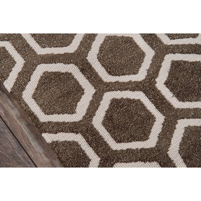 Momeni Heavenly Hand Tufted Polyester Contemporary Geometric Area Rug