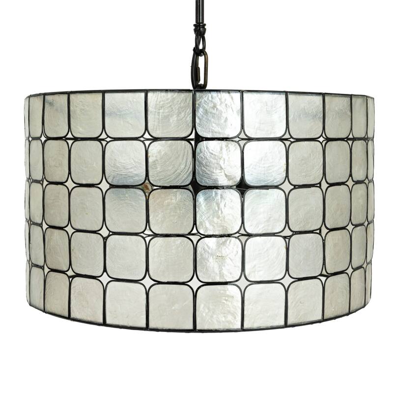 Capiz Shell Pendant Lamp