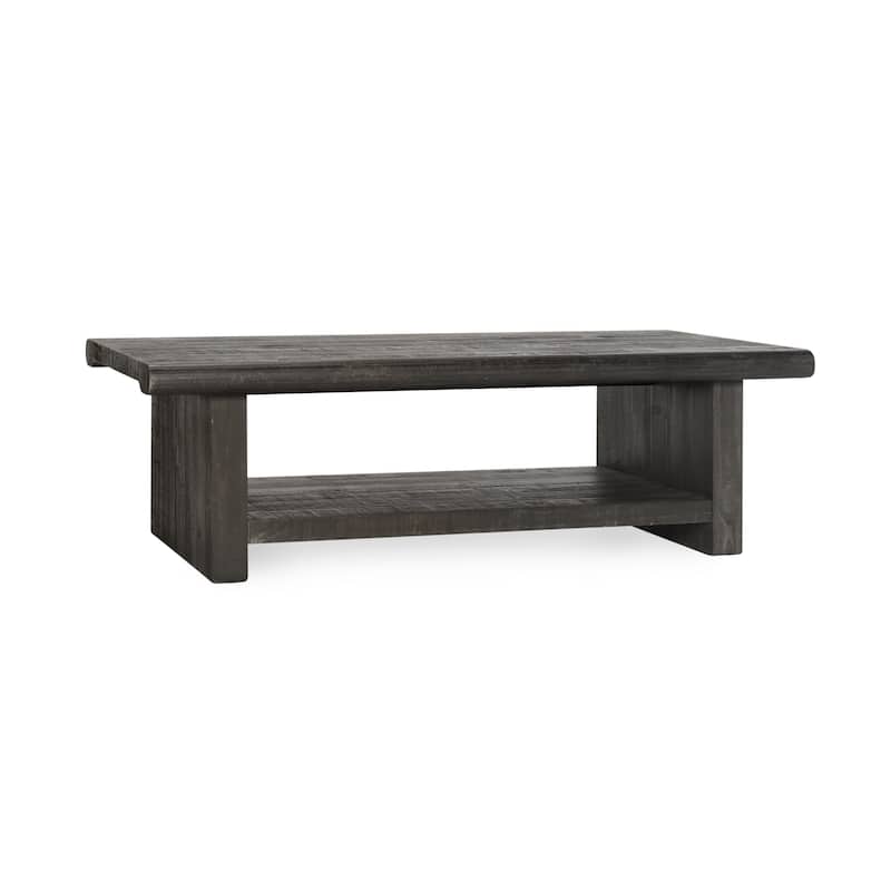Classic Home Larson 58" Coffee Table in Black