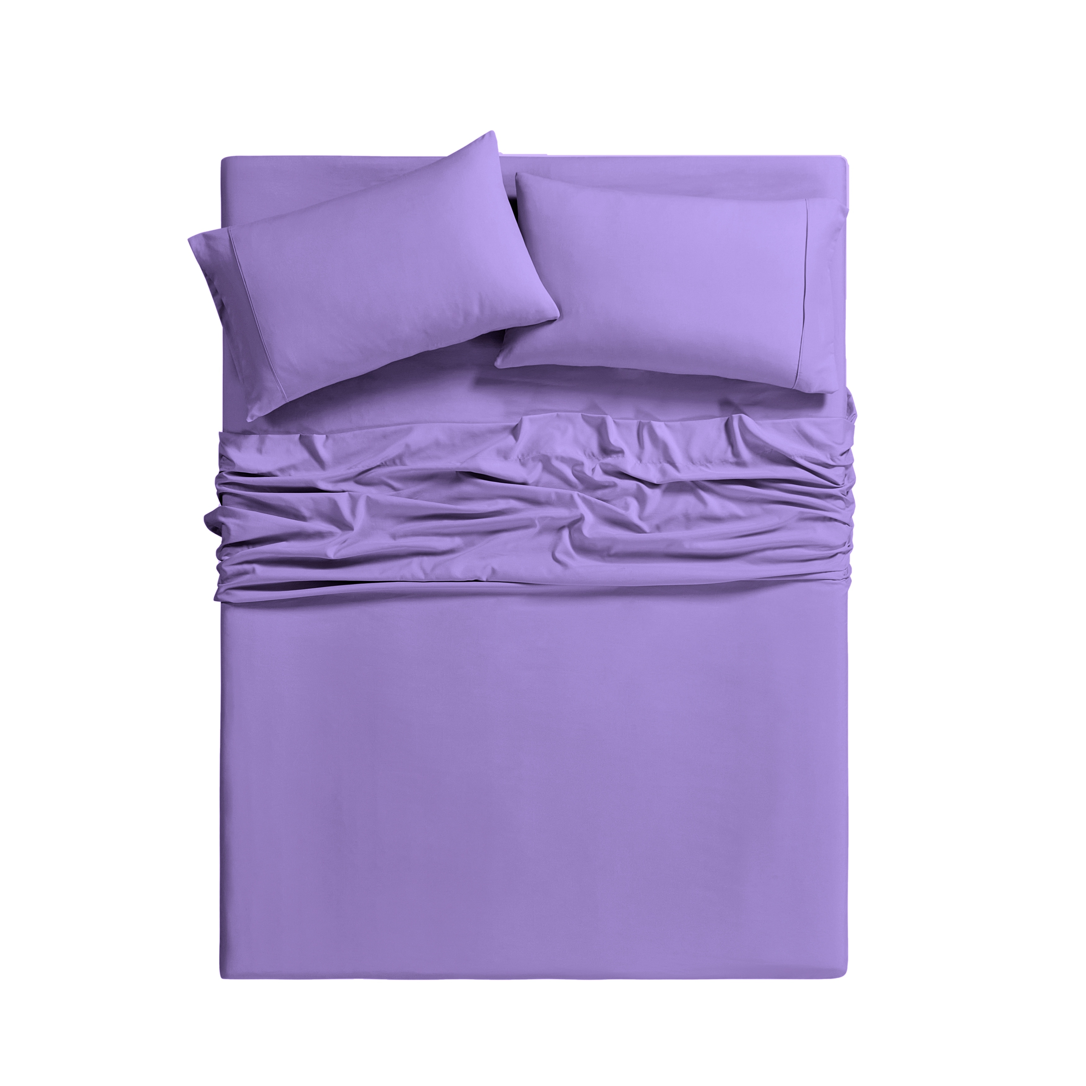 Bamboo Rayon 6-Pc Luxury Bed Sheet Set with Ultra-Soft Comfort  -image