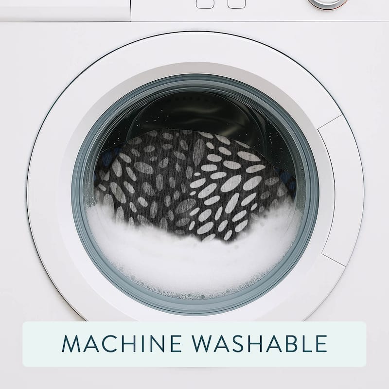 Machine Washable Indoor/ Outdoor Modern Genoa Chantille Rug