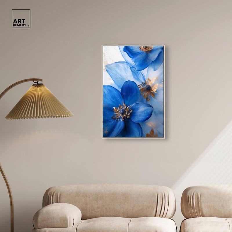 Twilight Teal Tint I Canvas by Art Remedy