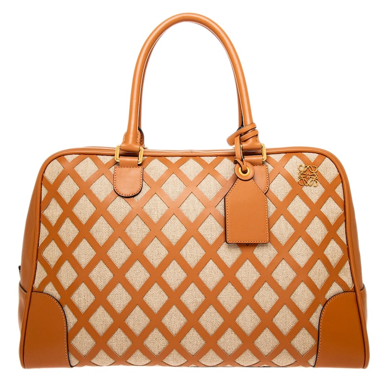 Loewe Travel Bag - Brown - Brown