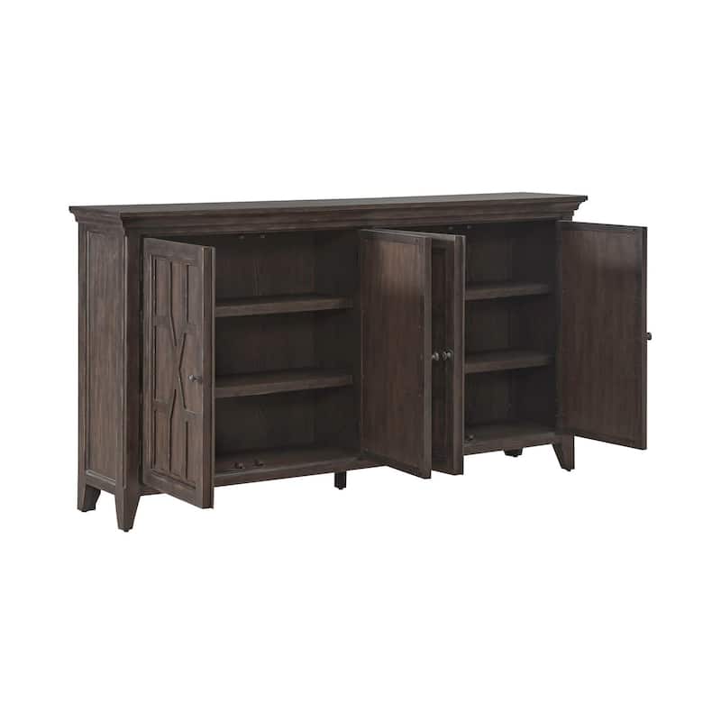 Paradise Valley Saddle Brown Hall Buffet