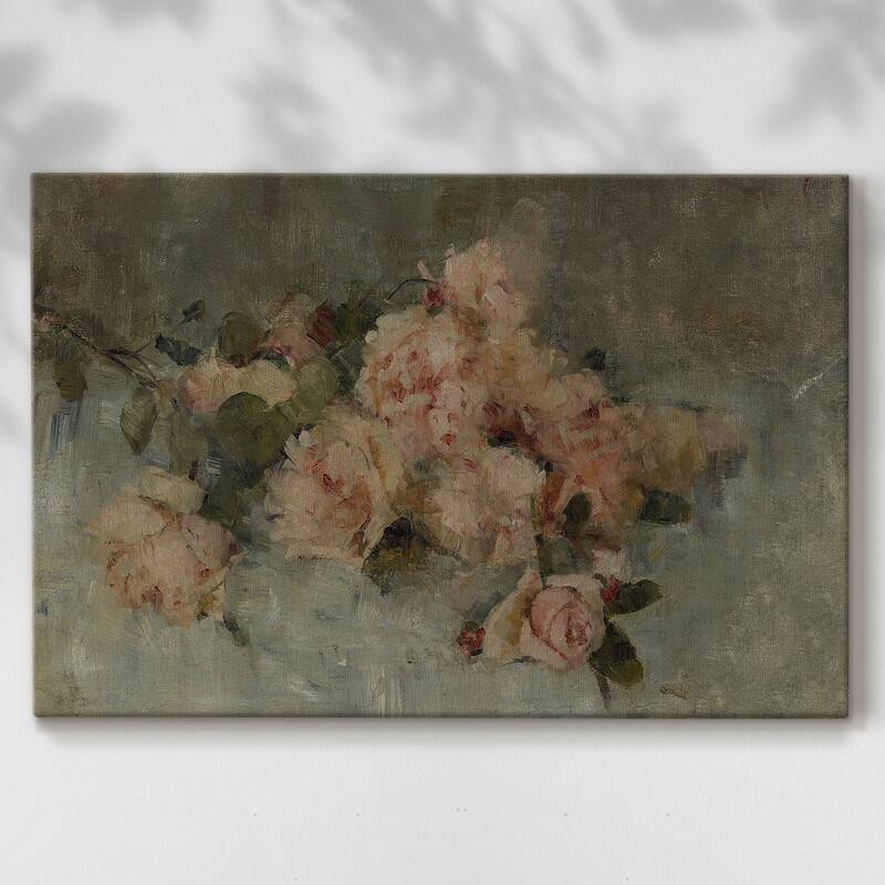 Vintage Botanical Print-CXV -Gallery Wrapped Canvas