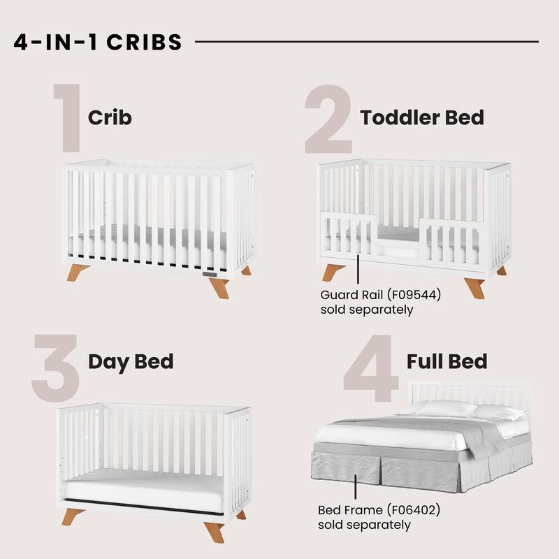Forever Eclectic Soho 4-in-1 Convertible Crib