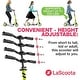 preview thumbnail 6 of 7, Lascoota Kick Scooter for Adults & Teens. Lightweight Foldable Adult Scooter - Yellow)