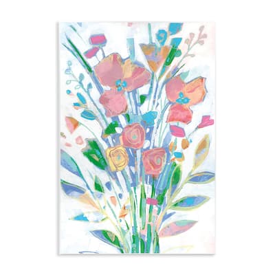 Stupell Pastel Joyful Bouquet Wall Plaque Art Design By Stephanie Fielden