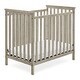 preview thumbnail 1 of 10, Middleton Mini Crib with 2.75-Inch Mattress, Greenguard Gold Certified, Textured Limestone Textured Limestone