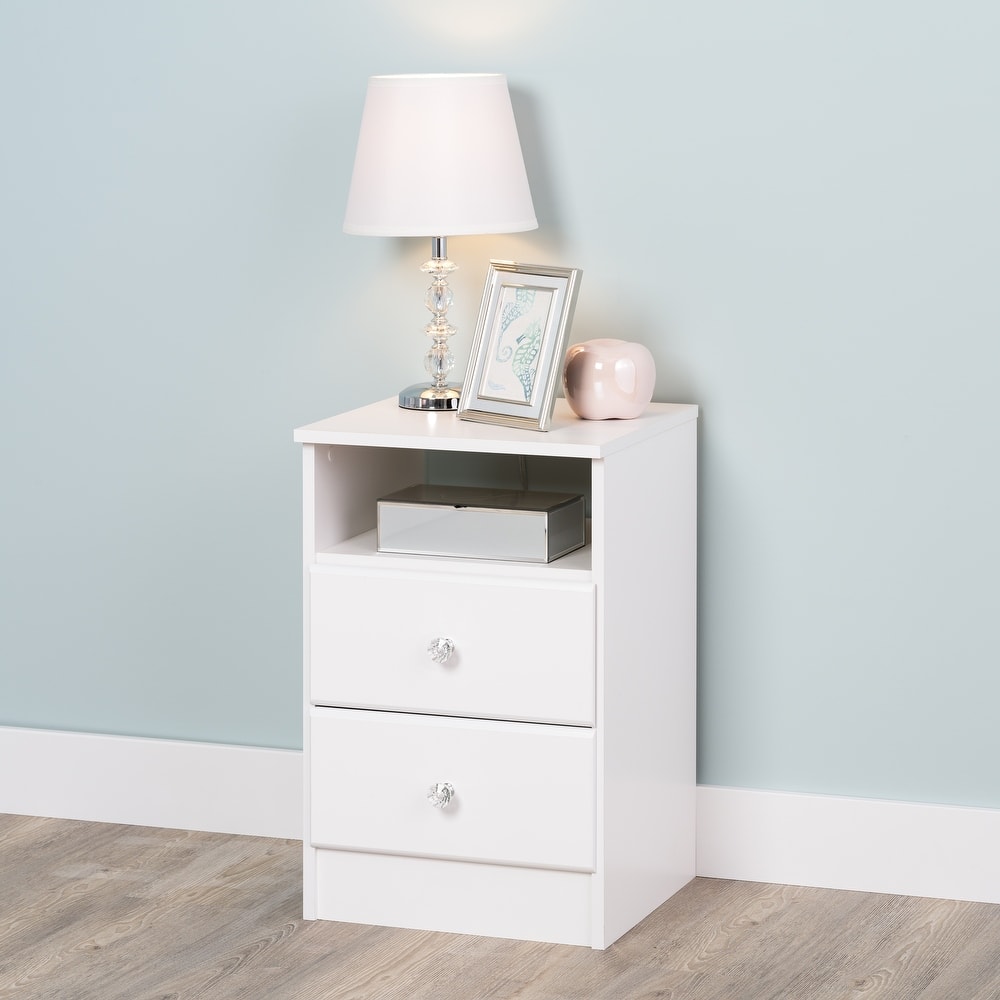 Prepac Astrid 2-Drawer Nightstand