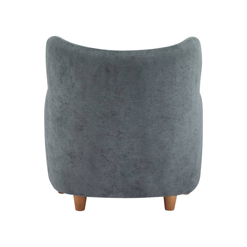 Bacho Fabric Wingback Accent Chair by Christopher Knight Home