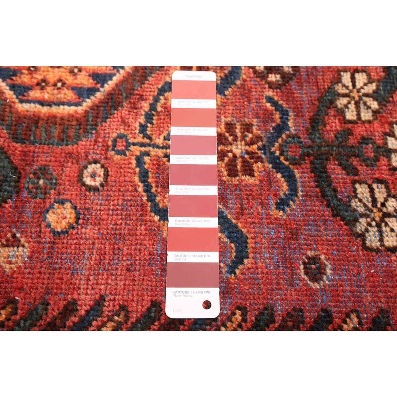 ECARPETGALLERY Hand-knotted Konya Anatolian Red Wool Rug - 5'3 x 9'11