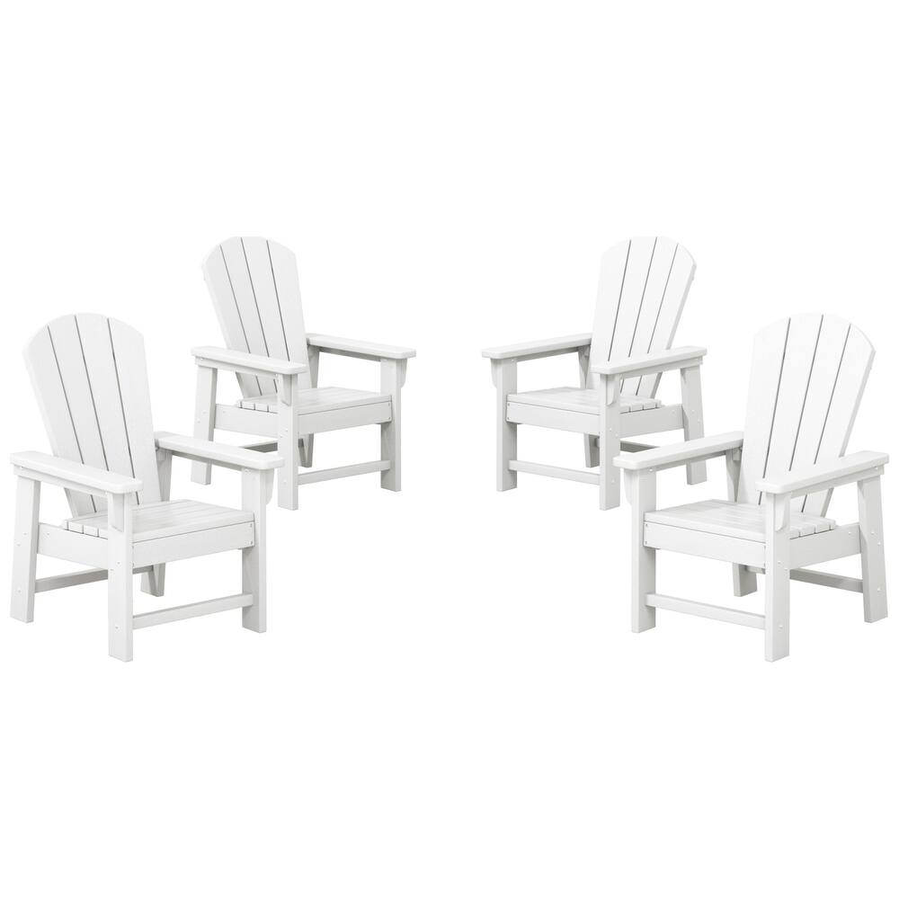 Laguna Kids Outdoor Poly Adirondack Chair (Set of 4)