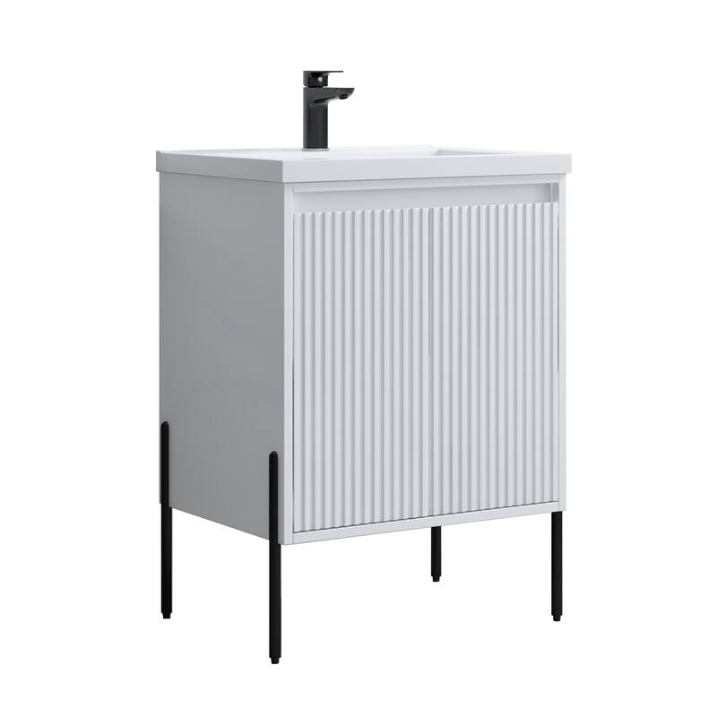 Ripple 24" Bathroom Vanity Kit (Assembly Required)