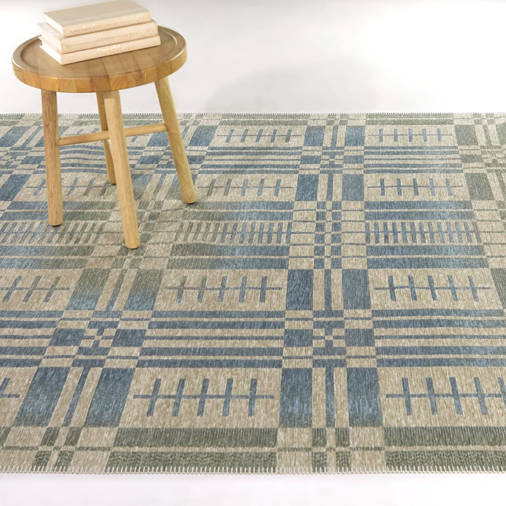 Daurat Modern Geometric Indoor/Outdoor Area Rug