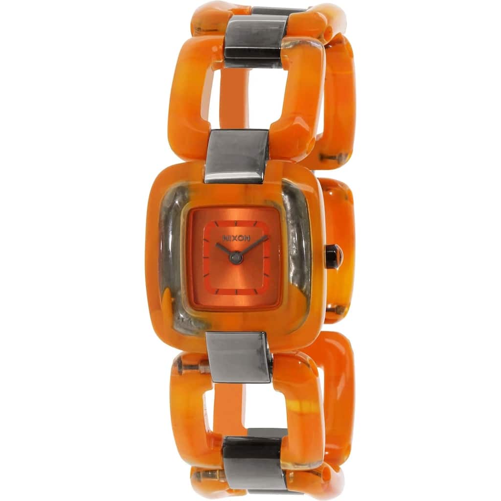 Nixon Women's Sisi Marmalade Orange Dial Watch - A248-877 - One Size