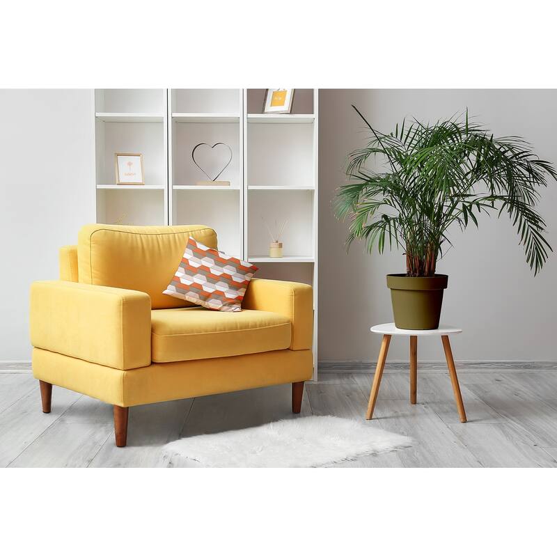Hex Pattern Decorative Throw Pillow