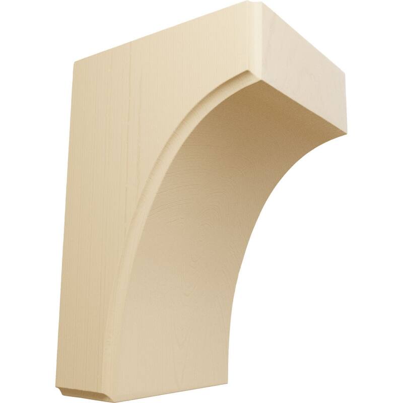 Clarksville Bracket - 3 1/2"W x 4"D x 6"H - Maple