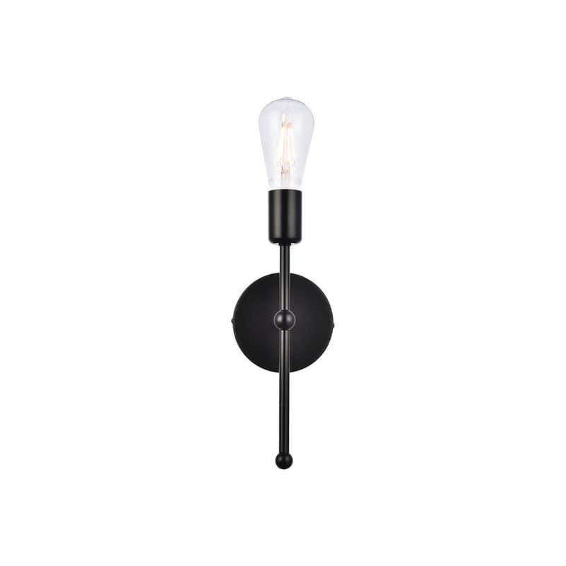 Elegant Lighting LD2356 Keely 12" Tall Bathroom Sconce