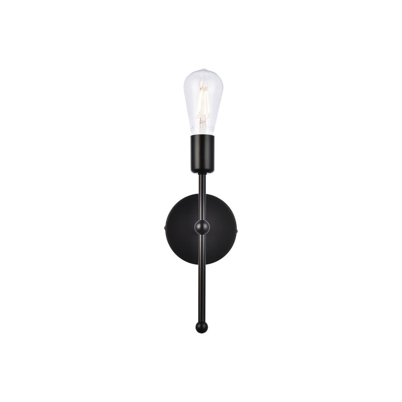 Elegant Lighting LD2356 Keely 12" Tall Bathroom Sconce