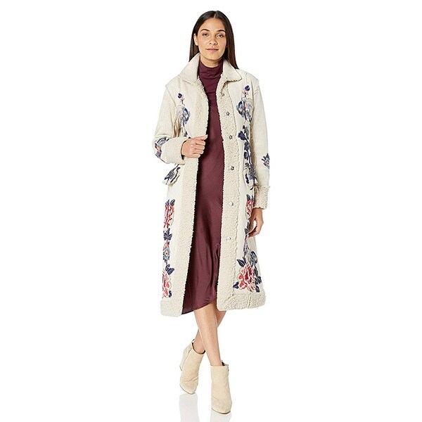 Biya Johnny Was Floral Long Coat
