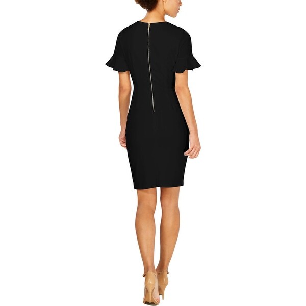Calvin klein petal sleeve dress clearance