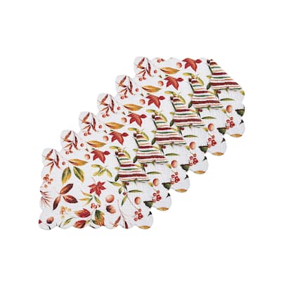 Camilla Quilted Placemat Set 6