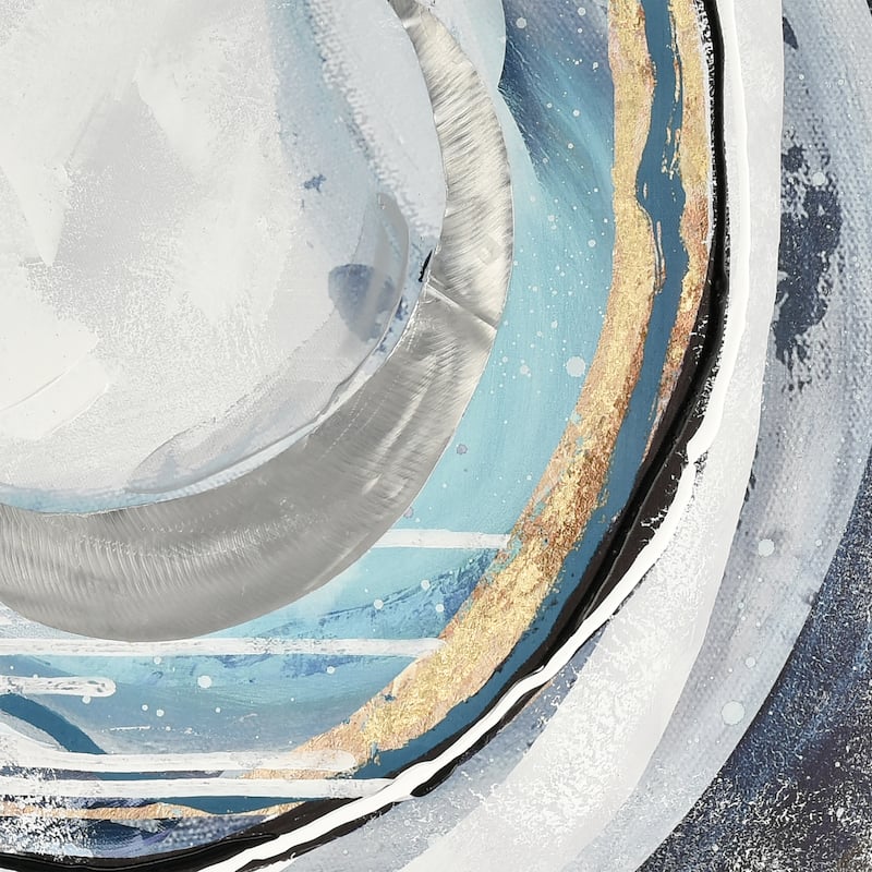 Elk Home Higgs Off White Fabric 40.25 Inch Wide Wall Art