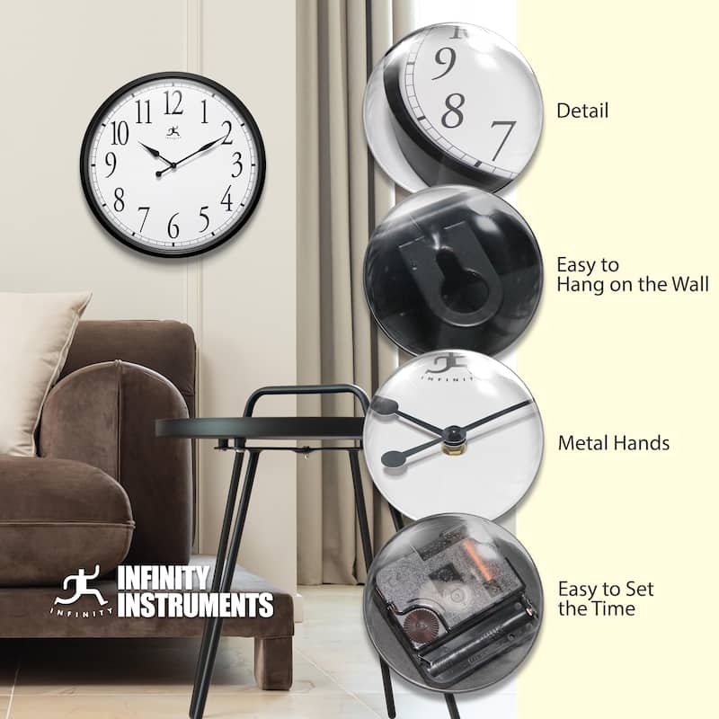 Bromidic Wall Clock - 16 in.
