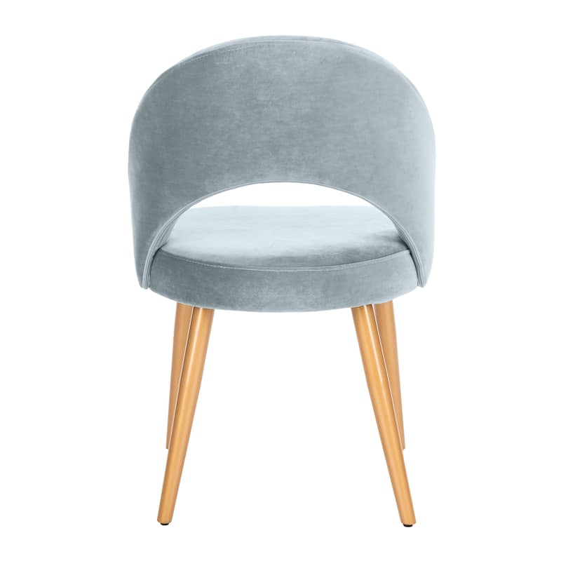 SAFAVIEH Reva Retro Dusty Rose/ Gold Chair (Set of 2) - 21.3" x 24.3" x 31.8" - 21Wx24Dx32H