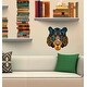 preview thumbnail 3 of 4, Boho Tiger Wall Decal, Boho Tiger Wall sticker, Boho Tiger wall decor