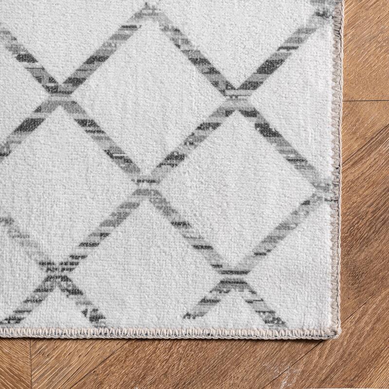 Nuloom Moroccan Blythe SpinClean Machine Washable Area Rug