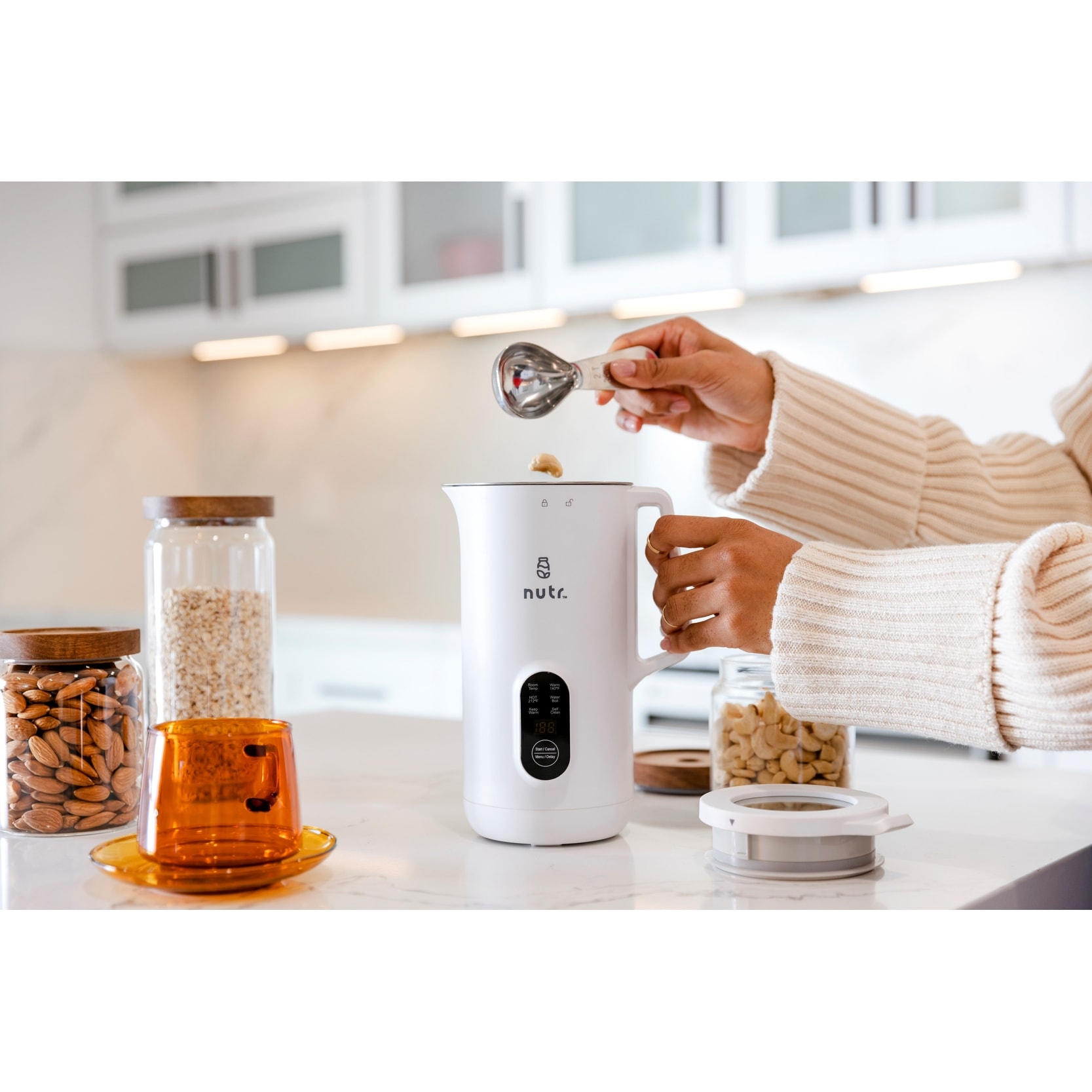 Nutr Plant-Based Milk Maker, White - Bed Bath & Beyond - 37539180