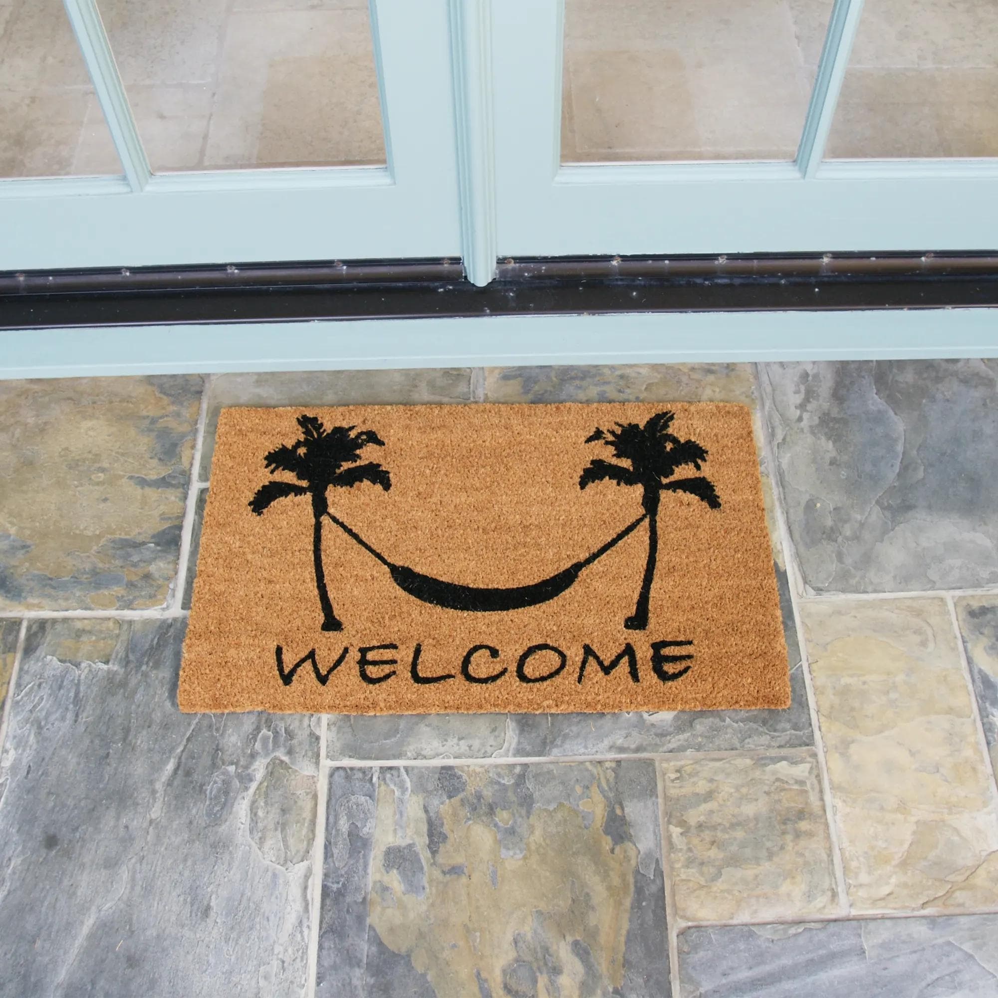 Rubber-Cal Welcome “Beach Decor” Doormat Kit