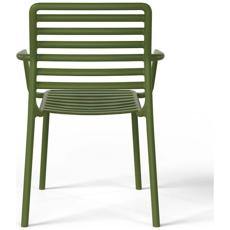 Frond and Form Outdoor Stacking Dining Armchair (Set of 4)