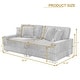 preview thumbnail 73 of 137, Oversized Modular Sectional Sofa Set with Pillows for Living Room