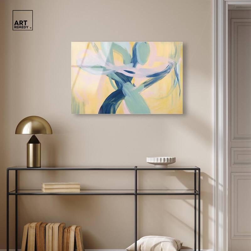 Entangled Embrace II Acrylic by Art Remedy, Ready to Hang