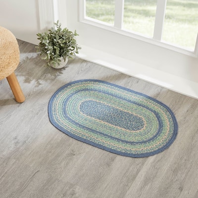 Jolie Jute Rug Oval w/ Pad 20x30