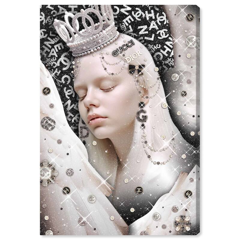 Wynwood Studio Fashion and Glam Pure Beauty Black and Wall Art Canvas Print