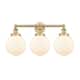 Option Brushed Brass / Matte White