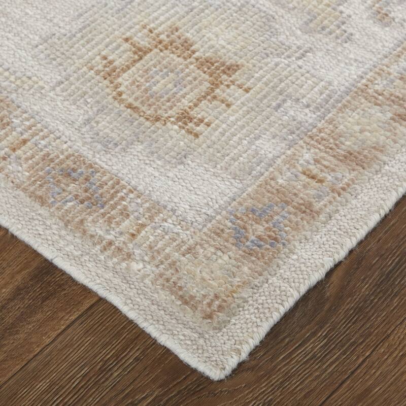 Vabo Floral Traditional Stain Resistant Durable Area Rug By HomeRoots