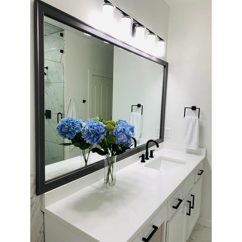 Frame My Mirror Black Framed Wall Mirror, Morgan Design