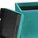 preview thumbnail 49 of 92, WYNDENHALL Townsend 17 inch Wide Contemporary Square Storage Ottoman