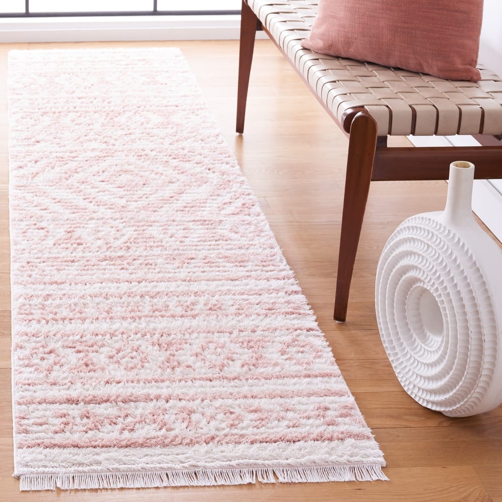 SAFAVIEH Augustine Sumiko Rustic Moroccan Fringe Rug