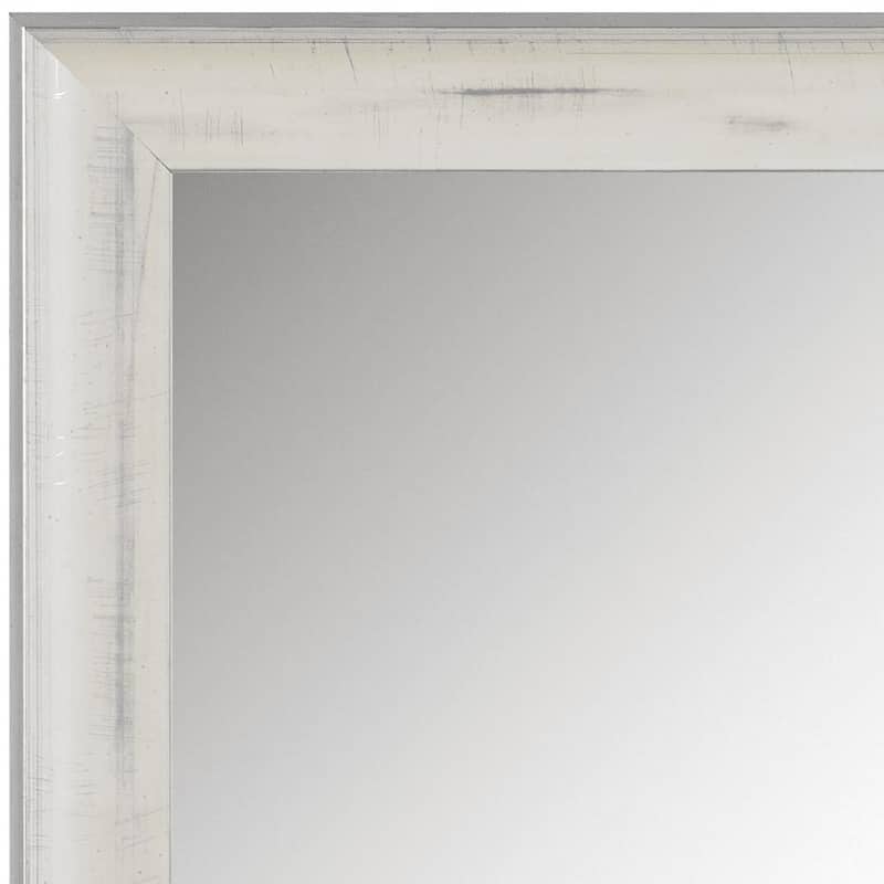 Frame My Mirror White Framed Wall Mirror, Warren Design