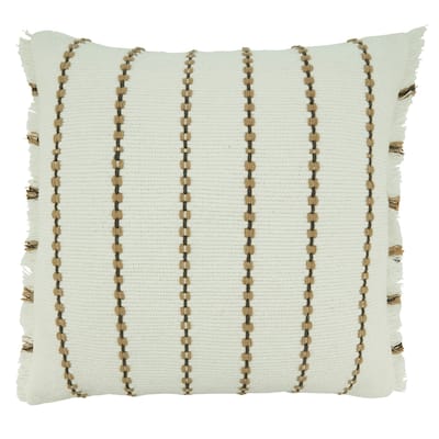 Striped Design Throw Pillow