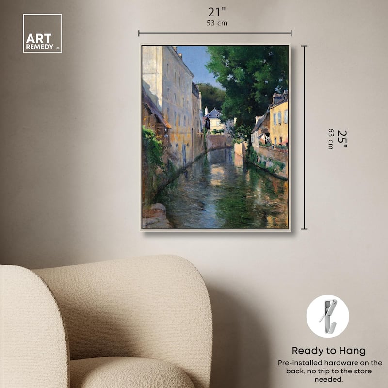 The River Isole Canvas by Art Remedy
