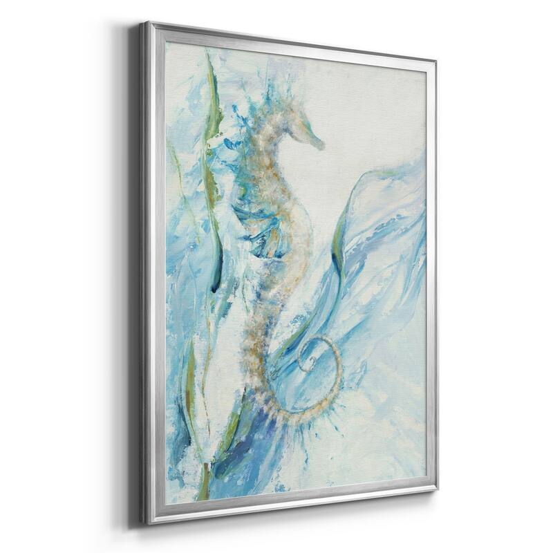 New Seahorse Premium Framed Canvas - Ready to Hang